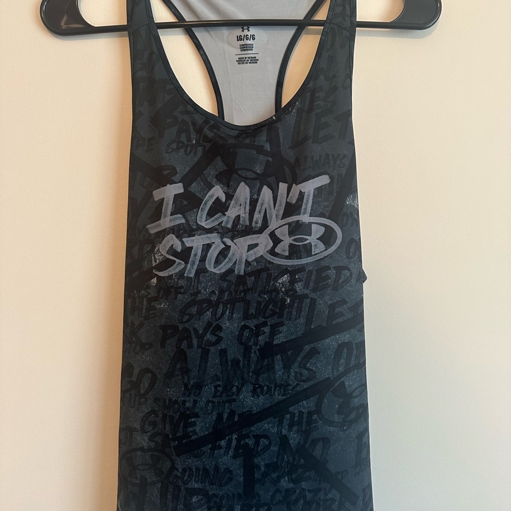 Under Armour Black Graphic Tank Top